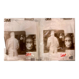 6 Pack  3M™ Disposable Coveralls 4515 2XL NEW