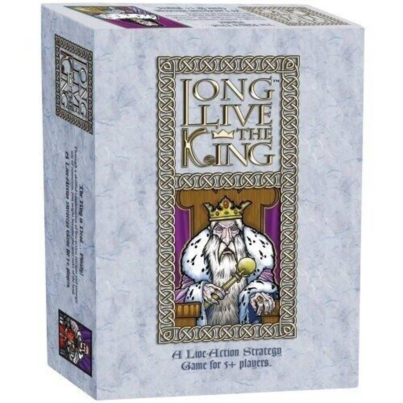White Wolf Long Live the King Strategic Board Card Game Medieval Party Political