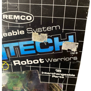 1983 Remco DoomTech Mantech Enemy Robot Warriors Action Figure in Box Vintage