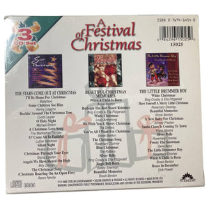 A Festival of Christmas 3 CD set  Vondross Estephan Sinatra Bolton Billy Graham