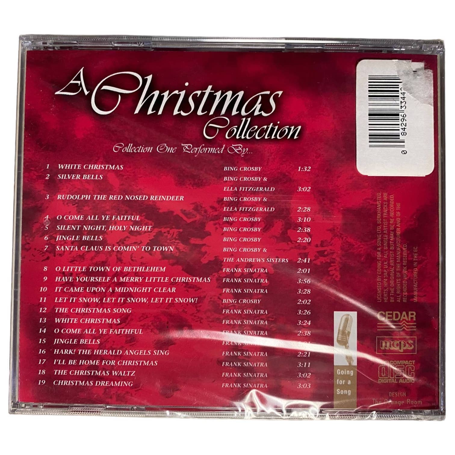 A Christmas Collection (Collection One) Audio CD Crosby Sinatra Fitzgerald Ella